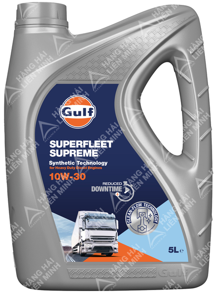 Superfleet Supreme 10W30 - 5L - Dầu Nhờn Gulf Oil - Công Ty Cổ Phần Hàng Hải Liên Minh